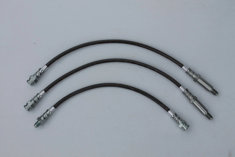 Datsun 120Y Braided Brake Hose Set (3) (1971-1975)
