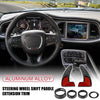 Dodge Charger, Jeep Steering Wheel Shift Paddle Extension Trim Set (2011-2023)