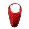 Bmw M2 F80 M3 M4 M5 M6 X5M X6M Red Carbon Fiber Gear Shift Knob Head Trim