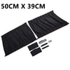 Car Casement Curtain Anti-UV Sunshade Visor 50x39cm 2x