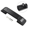 Door Handle / 265x75x80mm / Black Plastic & Iron Tailgate