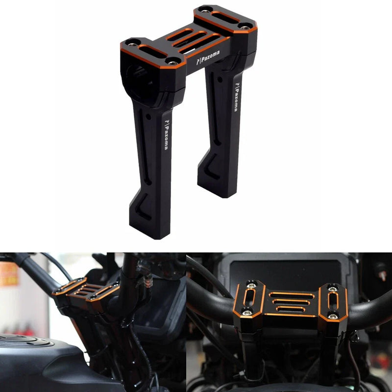 Harley Pan America 1250 Special Tall Risers w/Top Clamp Cover (21-23)