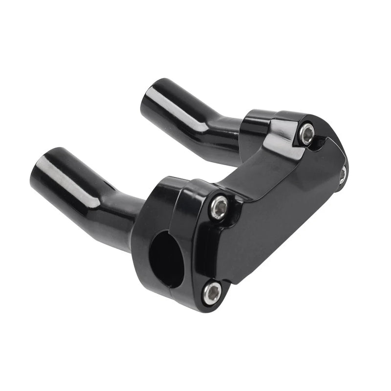 Harley Dyna Softail Fat Boy 4" Pullback Handlebar Riser Top Clamp
