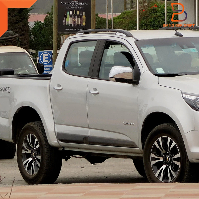 Holden Colorado, Trailblazer 4 x Black Aluminium Wheel Center Cap Trim (17-22)