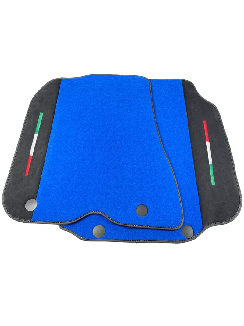 Ferrari F12 Berlinetta AutoWin Blue Floor Mats (2012-2017)