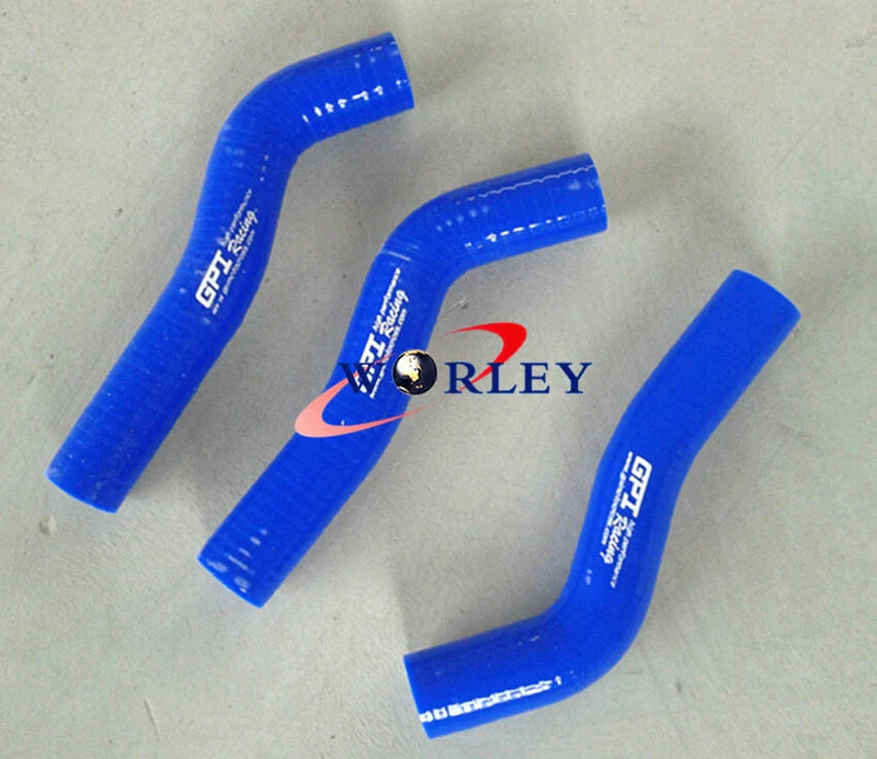 KTM 250SXF 2007-2009 - Blue Silicone Radiator Hose