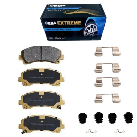 Holden Colorado RC RG Front / Brake Pads & Shim Hardware Kit