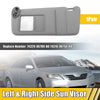 Toyota Camry 2 x Pair Sun Visor Left/Right W/O Sunroof Light (2007–2011)