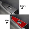 Kia Forte Cerato K3 Carbon Fiber Window Lift Switch Panel Cover (2019-23)