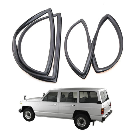 Nissan Patrol Safari Y60 1987-1997 Back Barn Door Window Rubber Weatherstrip