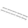 Volvo XC60 Pack Of 10 Premium Front Windshield Post Trim Clip Set (2008–2016)