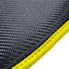 Ferrari 812 GTS (2020-2023) - Yellow Trim Carbon Fiber Floor Mats