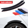 BMW Sporty Car Wheel Eyebrow Protect Strips Black Fender Rubber Trim Sticker