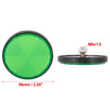 Motorcycle Bike Pair / M6x1.0 / Green Universal Screw Mount Warning Reflector