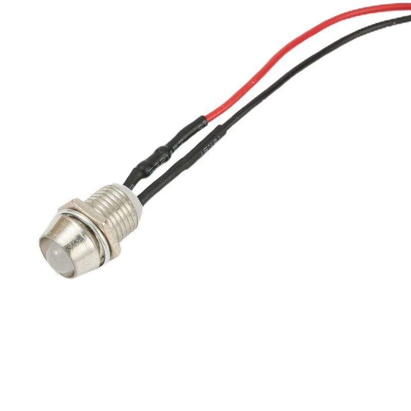Car Boat 5pcs Set LED Indicator Light Dash Panel Lamp
