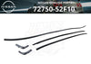 Nissan S13 Silvia 180SX 200SX 240SX Front Windshield Molding (1989–1994)