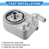 Chrysler 200 Oil Cooler with Seals & Bolt