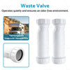 Bath Basin Caravan RV Waterless Self Sealing Waste Valve