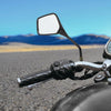 Honda 2 x Black Adjustable Angle Side Rear View Mirrors 10mm Thread Dia