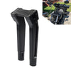 Harley 1" Handlebar Black 10" Pullback Handlebar Risers Clamp