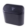 Mini Portable Trash Can Litter Bin Waste Storage Organizer