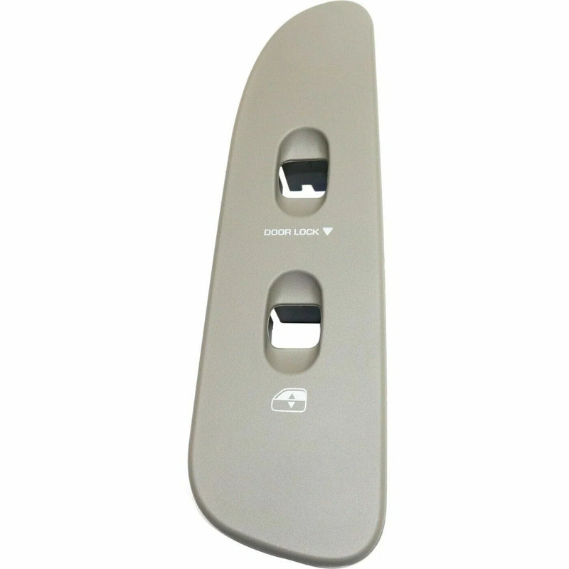 02-10 Dodge Ram 1500 2500 3500 Right Gray Door Window Switch Bezel Panel