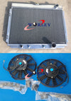 Ford Mustang, Fairlane 3 Row Aluminum Radiator & Fans (1967-1970)