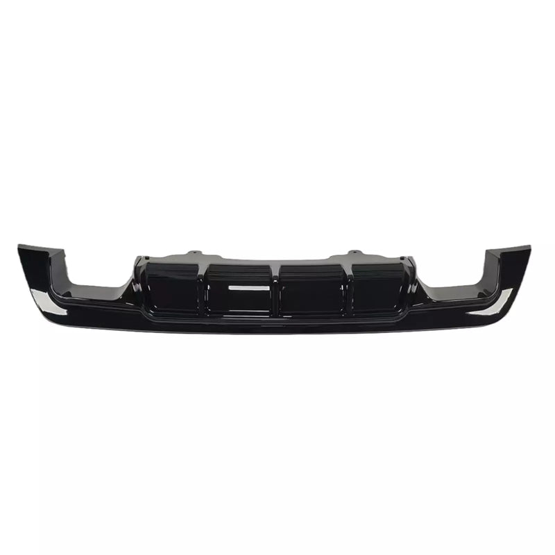 BMW E60 E61 1x Gloss Black Rear Bumper Diffuser (2005-2010)