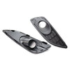 Ford Fiesta Front Bumper Grilles Fog Light Covers  Left & Right (2012-2016)