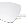 Porsche Panamera Left Side Heated White Mirror Glass (2009-2015)