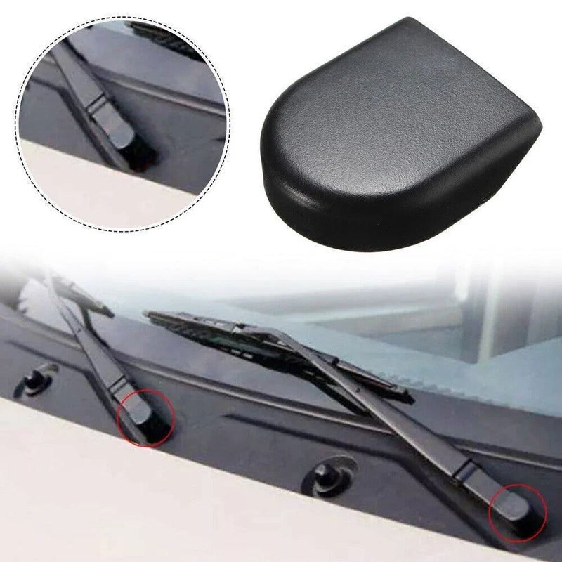 Toyota Yaris Corolla Verso Wiper Arm Head Nut Cover Trim Black (2006-2018)