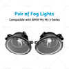 2001-2006 BMW E46 3-Series Clear Fog Lights Lamps (2001-2006)