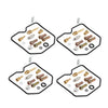 Kawasaki GPX600 GPX750 ZX600C ZX750 4x Carburetor Repair Kit (1988-1997)