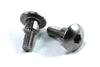 Suzuki 2 x M5 x 16mm Inox Fork Head Bolts 6mm Shoulder