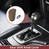 Dodge Journey (2011-2020) - Black Brown Faux Leather Car Gear Shift Knob Cover