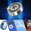 Car 10 x 10x30x9mm Double Rubber Sealed Auto Deep Groove Ball Bearings