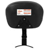 Harley Road Street Glide Black Orange Front Driver Backrest (2009-2024)