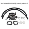 Wacker BS50-2 / BS50-2i / BS60-2i Volvo Fuel Pipe Kit Carburetor