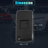 Citroen Peugeot Keyless Entry Remote Key Shell