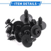 Toyota Highlander Screw 10 Pcs Car Fender Splash Shield Bumper Cover Screw