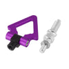 BMW 3 Series Z3 Z4 5 Series Purple Screw On Tow Hook Triangle Ring