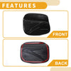 Mitsubishi Outlander Carbon Fiber Black Fuel Tank Door Cap
