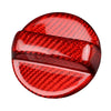Lexus IS300 IS350 IS500 Red Carbon Fiber Gas Fuel Cap Cover (2021-2024)