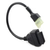 Honda Motorcycles 4 Pin to 16 Pin OBD2 Cable Connector (2010-2023)