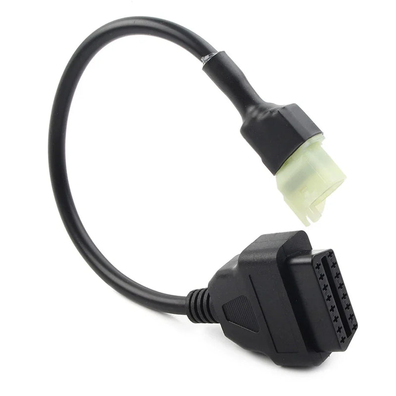 Honda Motorcycles 4 Pin to 16 Pin OBD2 Cable Connector (2010-2023)