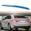 Audi A4 B9 Ocean Blue Boot Lip Spoiler (2016-2023)