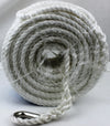 Anchor Rope Silver 8mm x 50m Stainless Steel Thimble