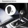 BMW 3 Series Black Grey Faux Leather Gear Shift Knob Cover (2004-2012)