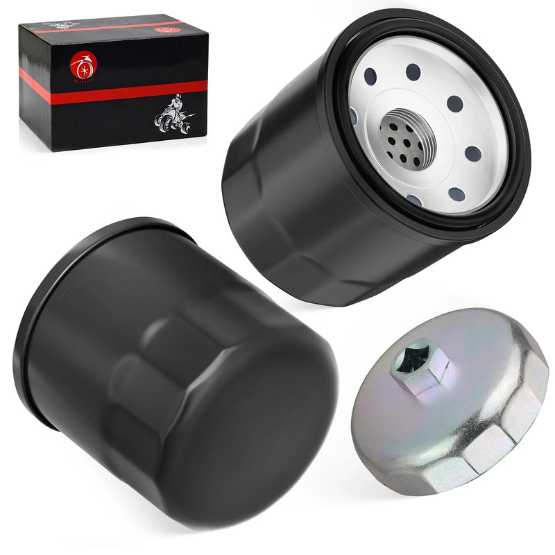 Kawasaki Ultra 250X / 260X / 300X / 310X 2 Pack Oil Filter w/ Wrench Tool