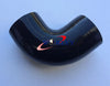 Intercooler Turbo Pipe RED 2.5" 90 Degree 63mm Silicone Elbow Hose